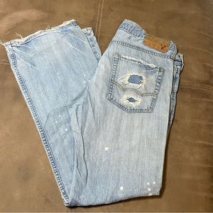 Men’s American Eagle AE Low Rise Boot 30x30 Distressed